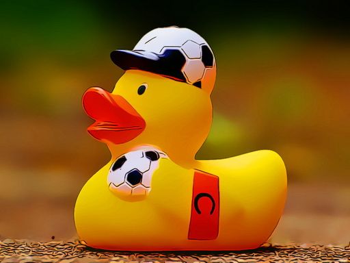 Yellow Ducks Puzzle - browser game screenshot