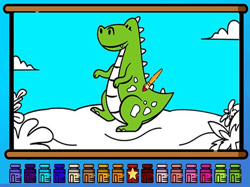 Super Game Coloring - browser game screenshot