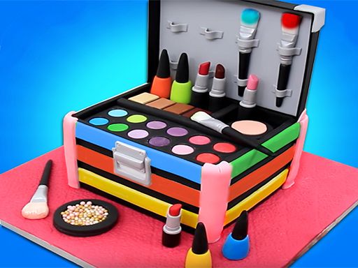 Make Up Cosmetic Box Cake Maker -Best Cooking Game - browser game screenshot