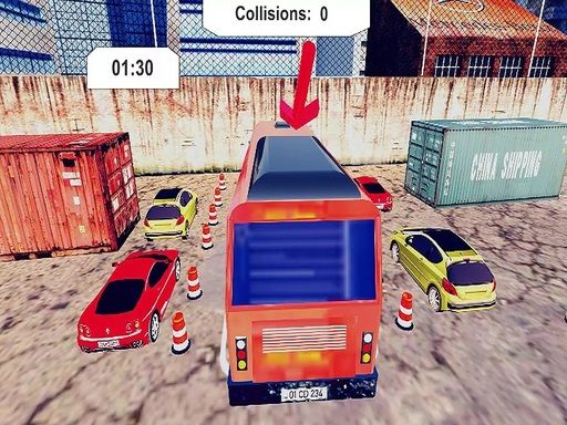 Bus Parking GC - browser game screenshot