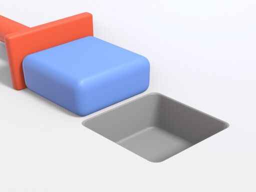 Push the Cube Push the Cube - browser game screenshot