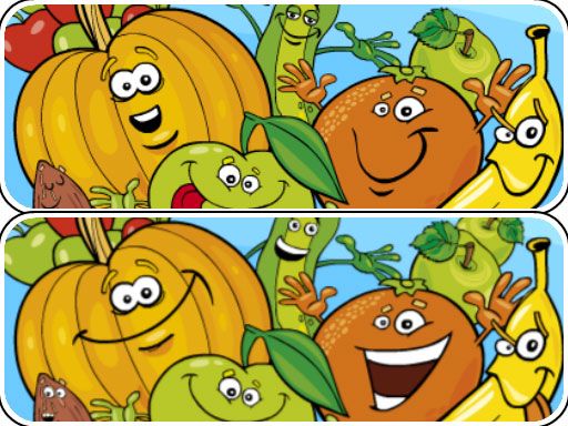 Cartoons Five Diffs - browser game screenshot