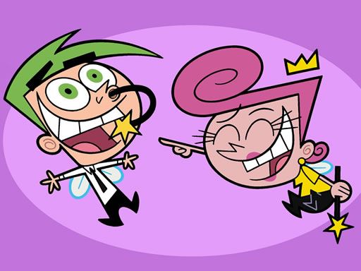Fairly oddParents Jigsaw - browser game screenshot