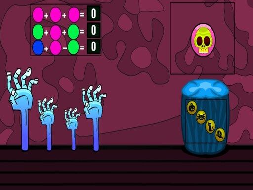 Halloween Backyard Escape Halloween Backyard Escape - browser game screenshot