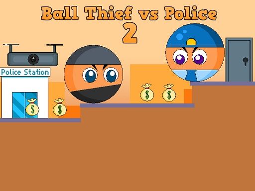Ball Thief vs Police 2 - browser game screenshot