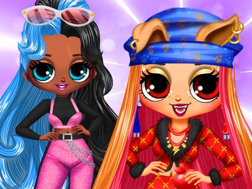 Monster Popsy Dolls - browser game screenshot