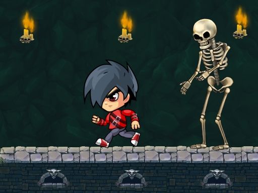Skeleton Dungeon - browser game screenshot