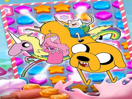 Adventure Time Match 3 Games Online - browser game screenshot