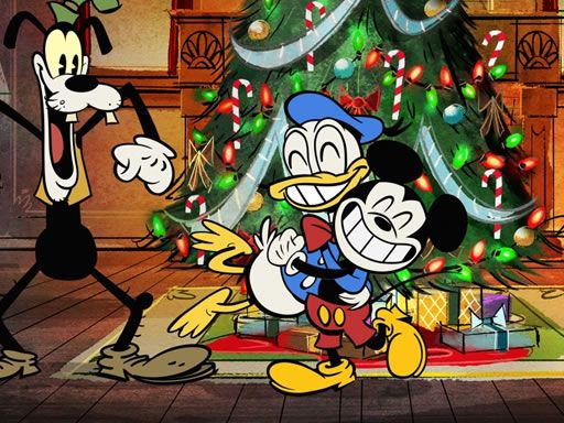 Preparing Mickey For Christmas Match 3 Preparing Mickey For Christmas Match 3 - browser game screenshot