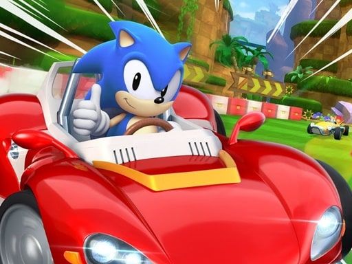 Sonic Speedway - browser game screenshot