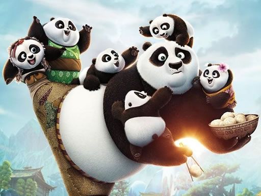 Kung Fu Panda Hidden - browser game screenshot