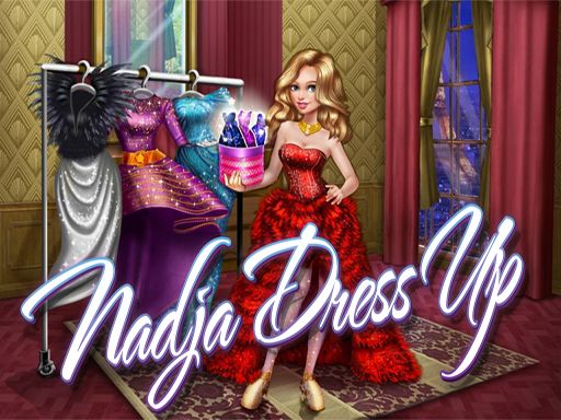 Nadja DressUp - browser game screenshot