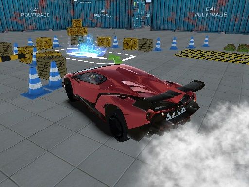 RCK Parking SuperCars - browser game screenshot