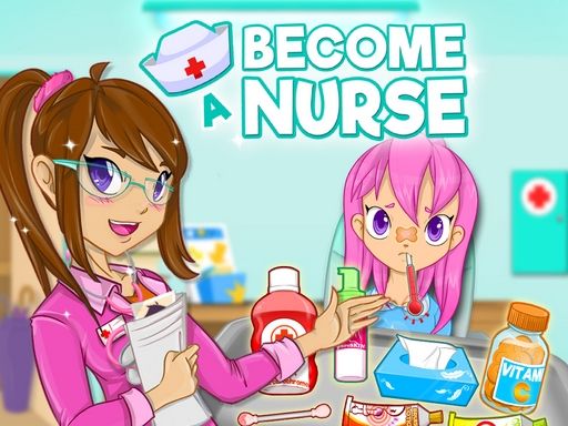 Become a Nurse - browser game screenshot