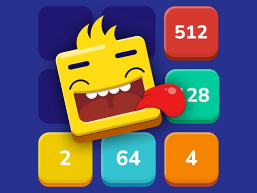Merge The Numbers 2 - browser game screenshot