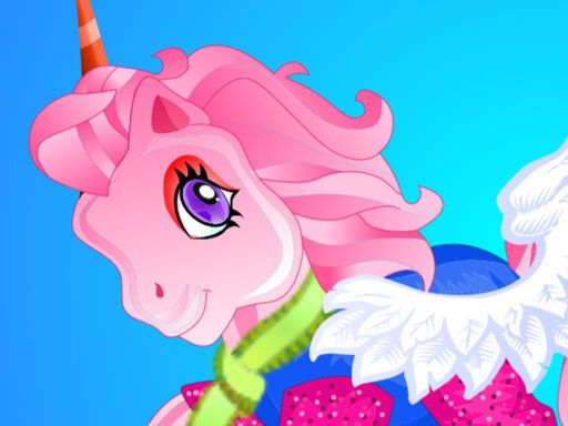 Pony Dress Up Game - browser game screenshot