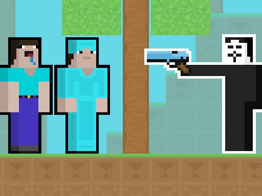 Noob vs Pro Help Hacker - browser game screenshot