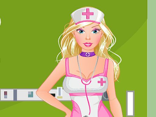 Barbie Nurse - browser game screenshot