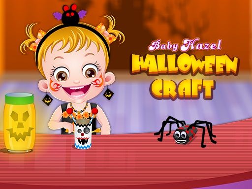 Baby Hazel Halloween Crafts - browser game screenshot