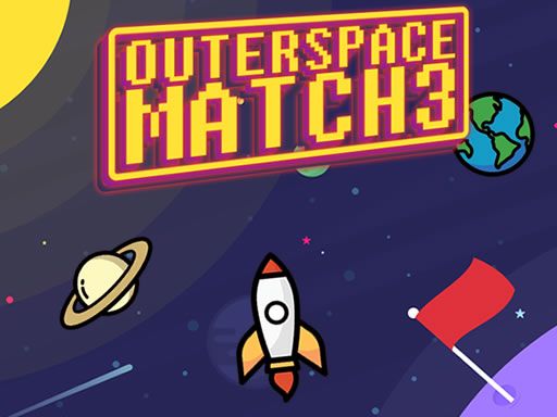 Outerspace Match 3 - browser game screenshot