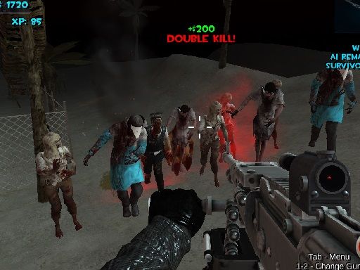Zombie Apocalypse Now Survival - browser game screenshot