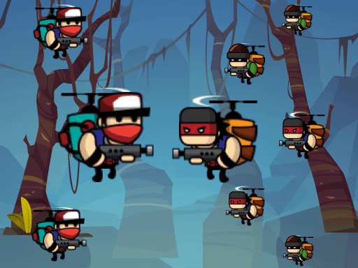 Superhero Adventure - browser game screenshot