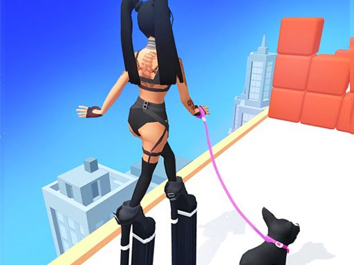 High Heels - Impossible Walk - browser game screenshot