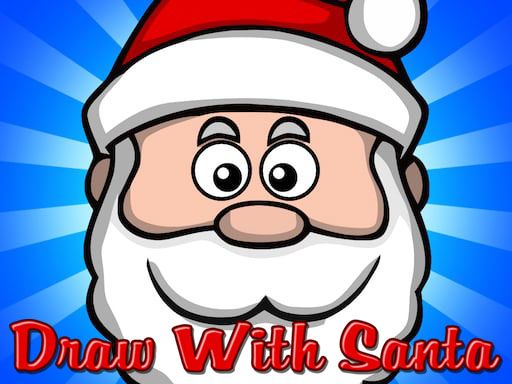 Draw With Santa - browser game screenshot