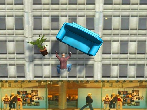 Crazy Climber - browser game screenshot