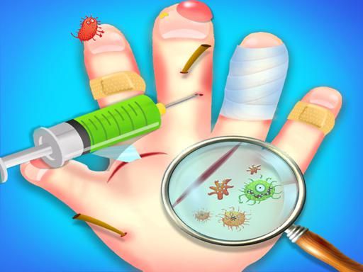 Hand Doctor Emergency Hospital: New Doctor Games - browser game screenshot