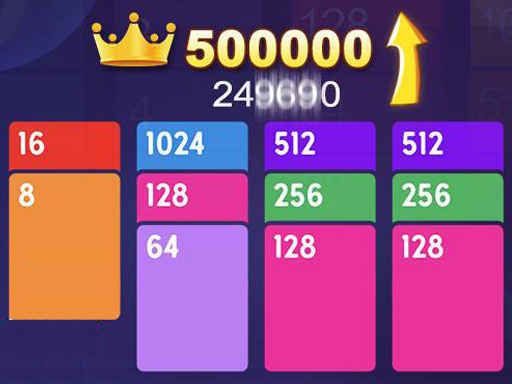 2048 Solitaire - browser game screenshot