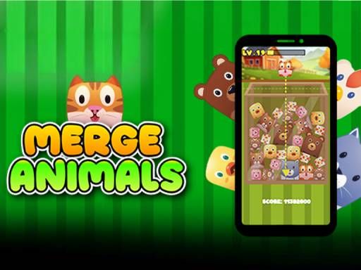 Merge Animals game - browser game screenshot