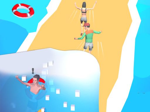 Tsunami Survival Run - browser game screenshot