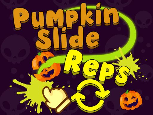 Pumpkin Slide Reps - browser game screenshot
