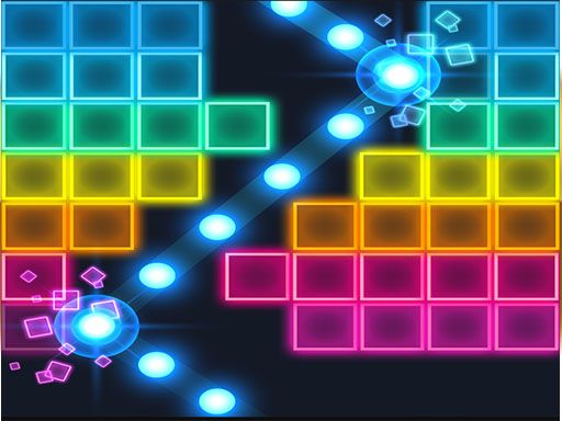 N.e.o.n Bricks - browser game screenshot