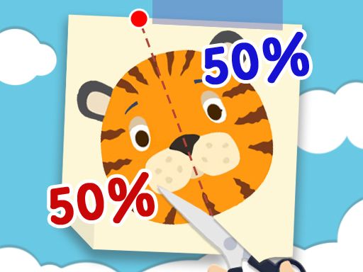 Cut it Perfect - browser game screenshot