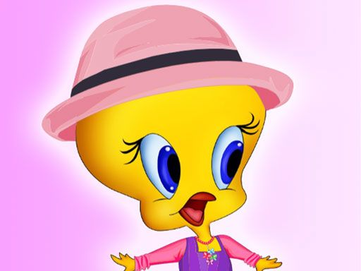 Tweety Dress up - browser game screenshot