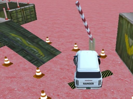 Classic Jeep Sim Parking 2020 - browser game screenshot
