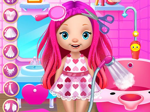 Baby Bella Candy World - browser game screenshot