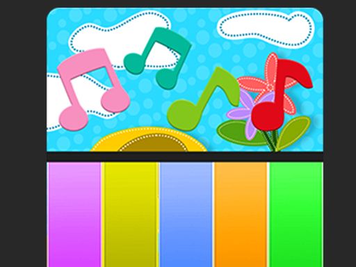 Piano For Kids - browser game screenshot