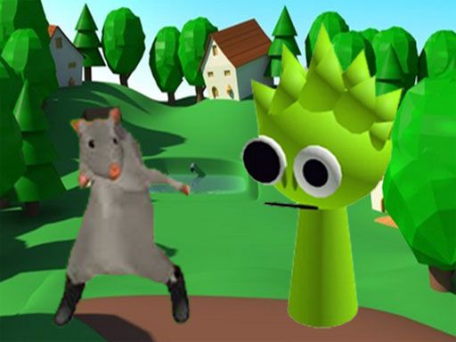 Ratomilton Meets Sprunki Adventure - browser game screenshot