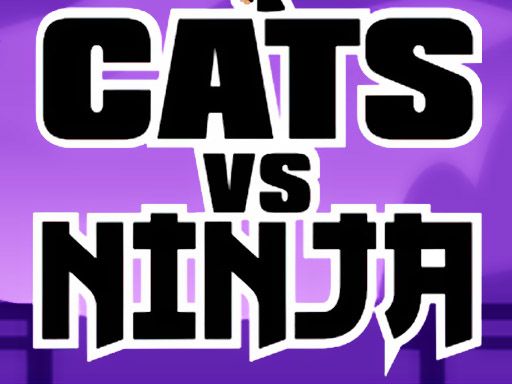 Cats Vs Ninja - browser game screenshot