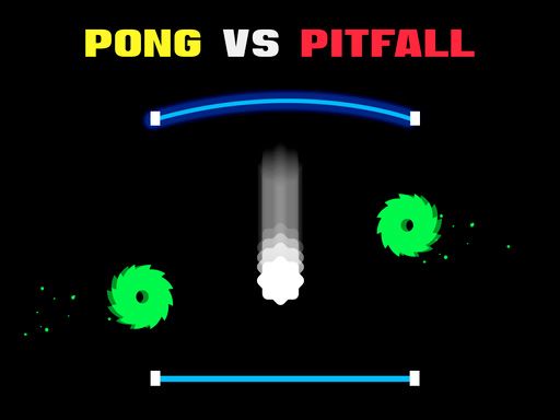 Pong Vs Pitfall - browser game screenshot