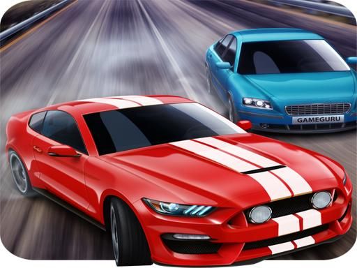 Dual Car Driving - browser game screenshot