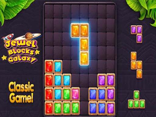 Jewel Blocks Galaxy Jewel Blocks Galaxy - browser game screenshot