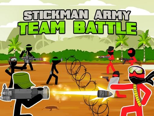 Stickman Army : Team Battle - browser game screenshot