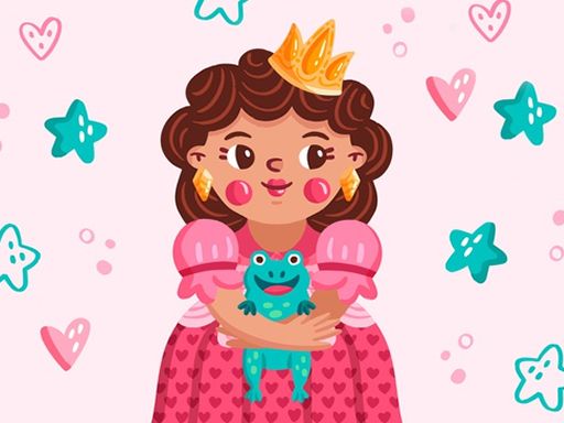 The Frog Prince Jigsaw - browser game screenshot