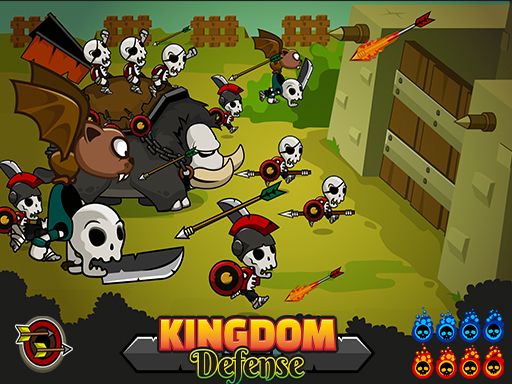 Kingdom Defense 1 - browser game screenshot