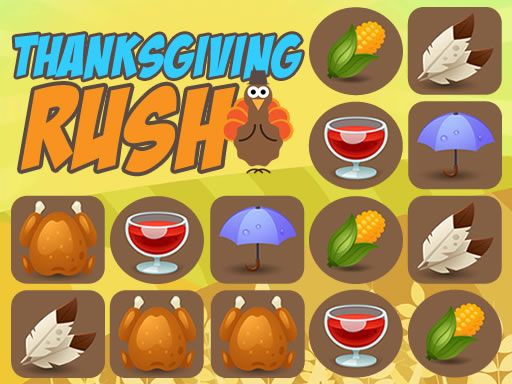 Thanksgiving Rush - browser game screenshot