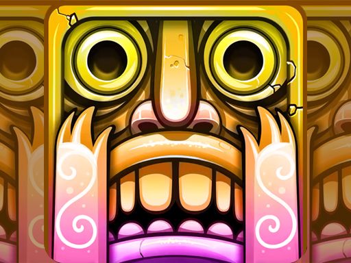 Temple Run Holi Festival - browser game screenshot